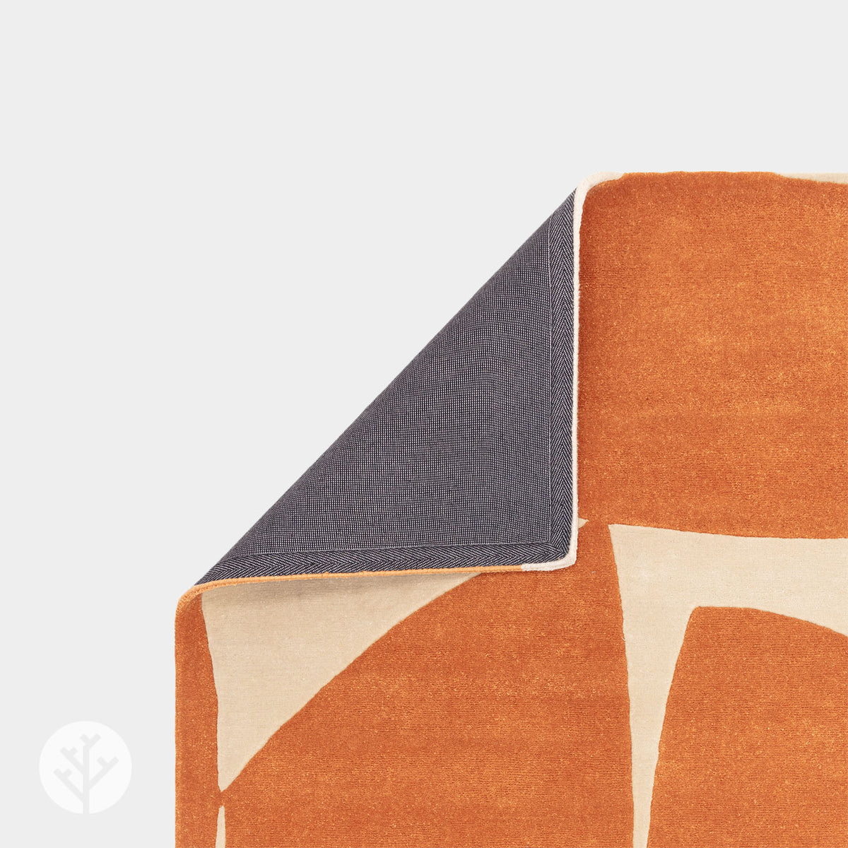 Retro Orange Kite Luxury Rug | WVH®