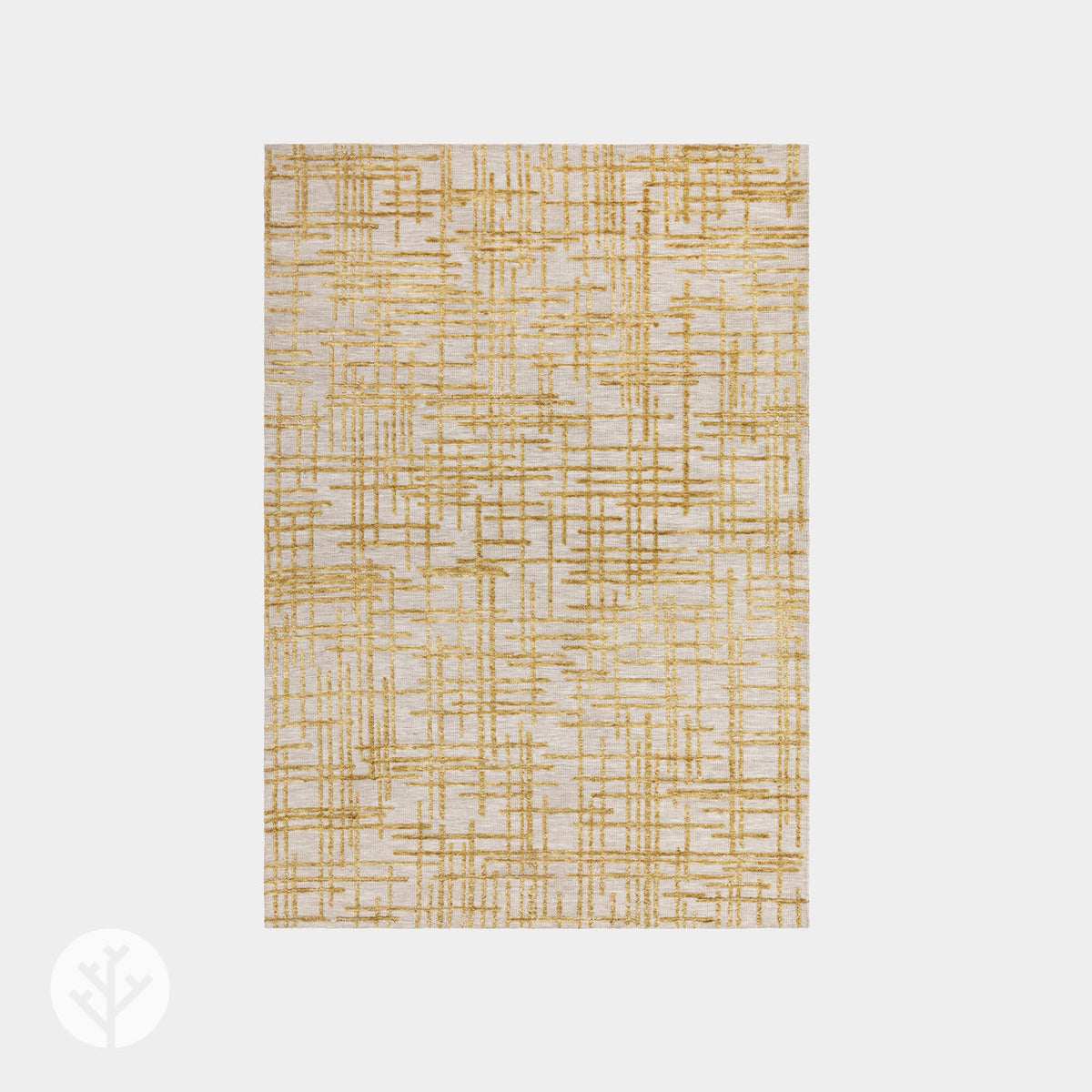 Shape Yellow Draft Luxury Rug | WVH®