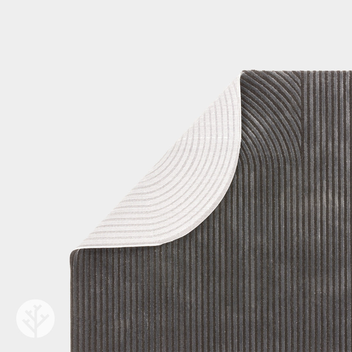 Urban Shape Black and Charcoal Luxury Rug | WVH®
