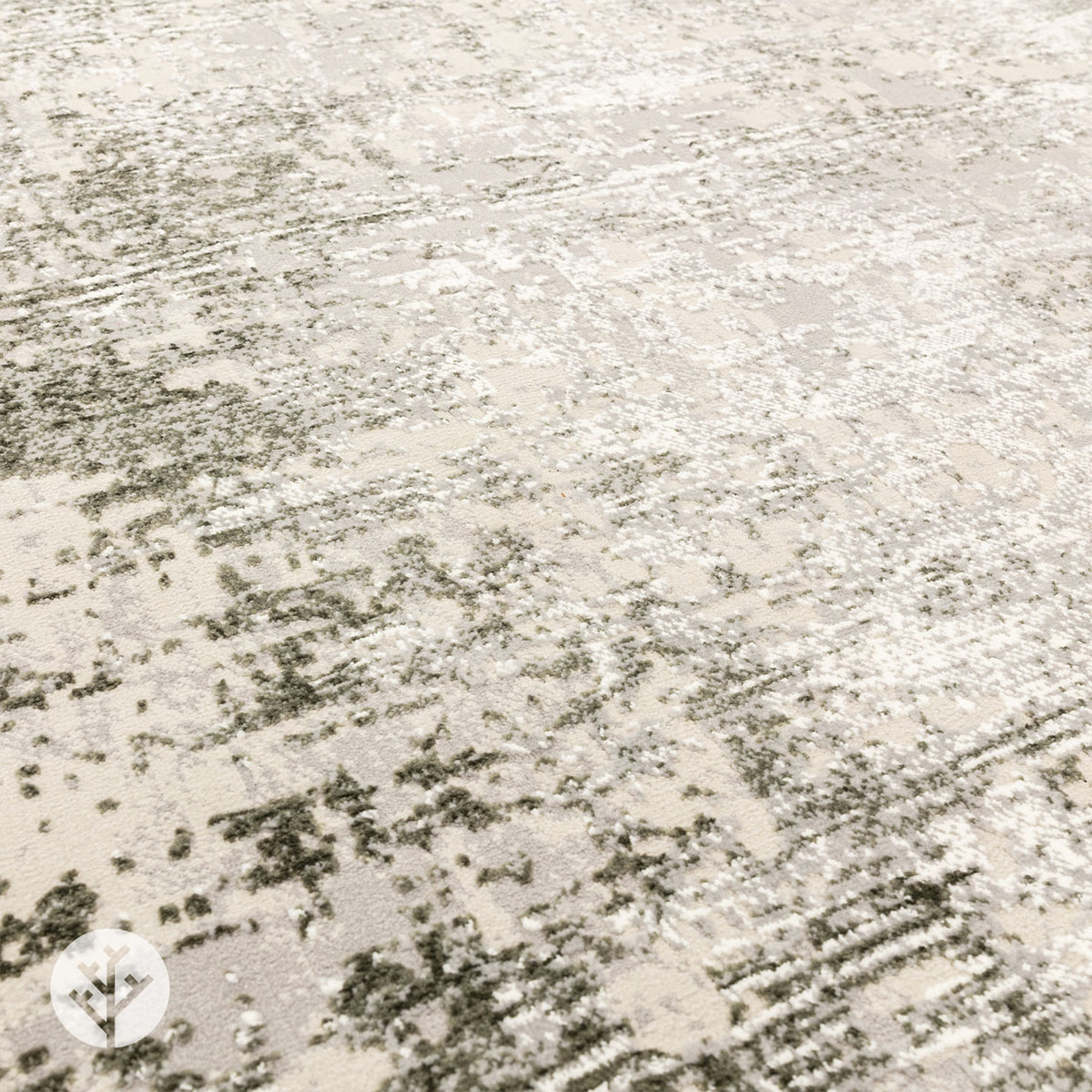 Urban Green Border Luxury Rug | WVH®