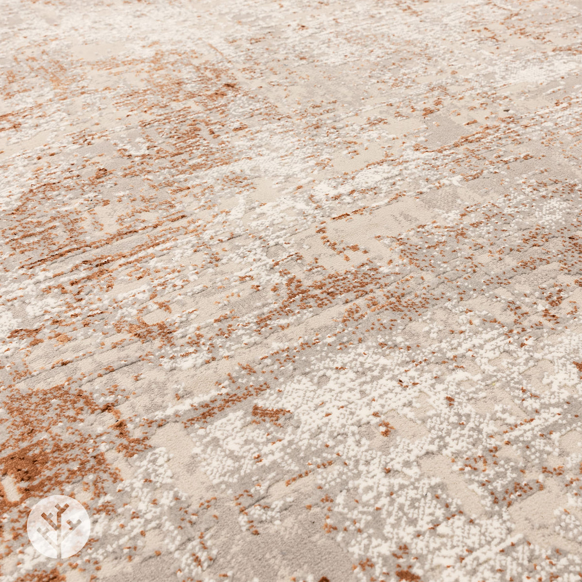 Urban Terracotta Border Luxury Rug | WVH®