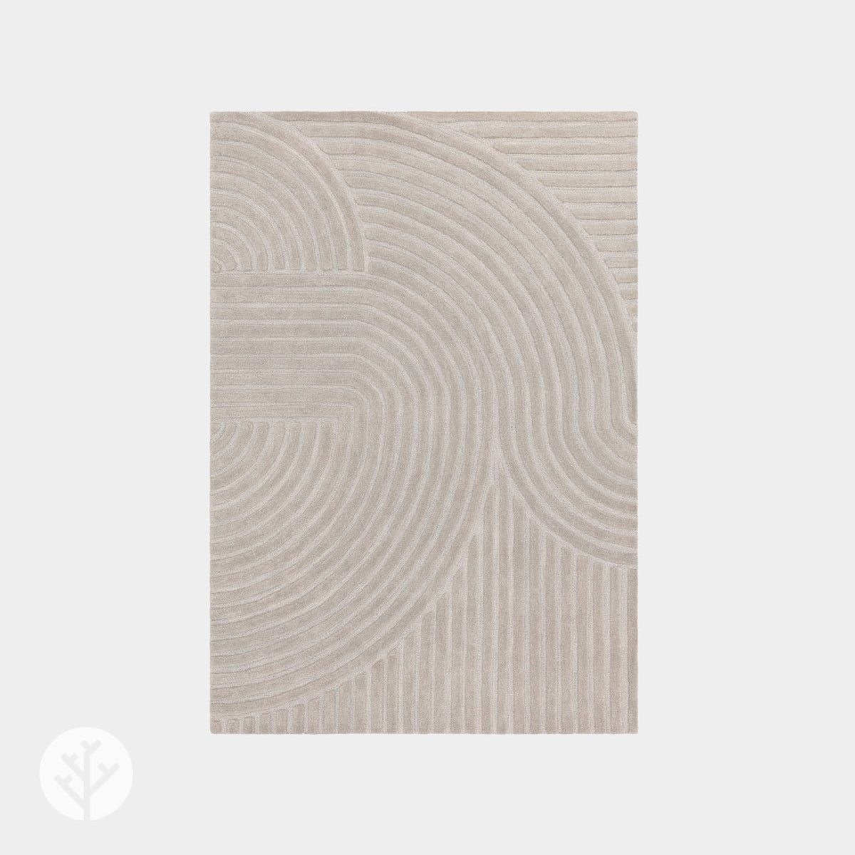 Wave Silver Luxury Rug | WVH®