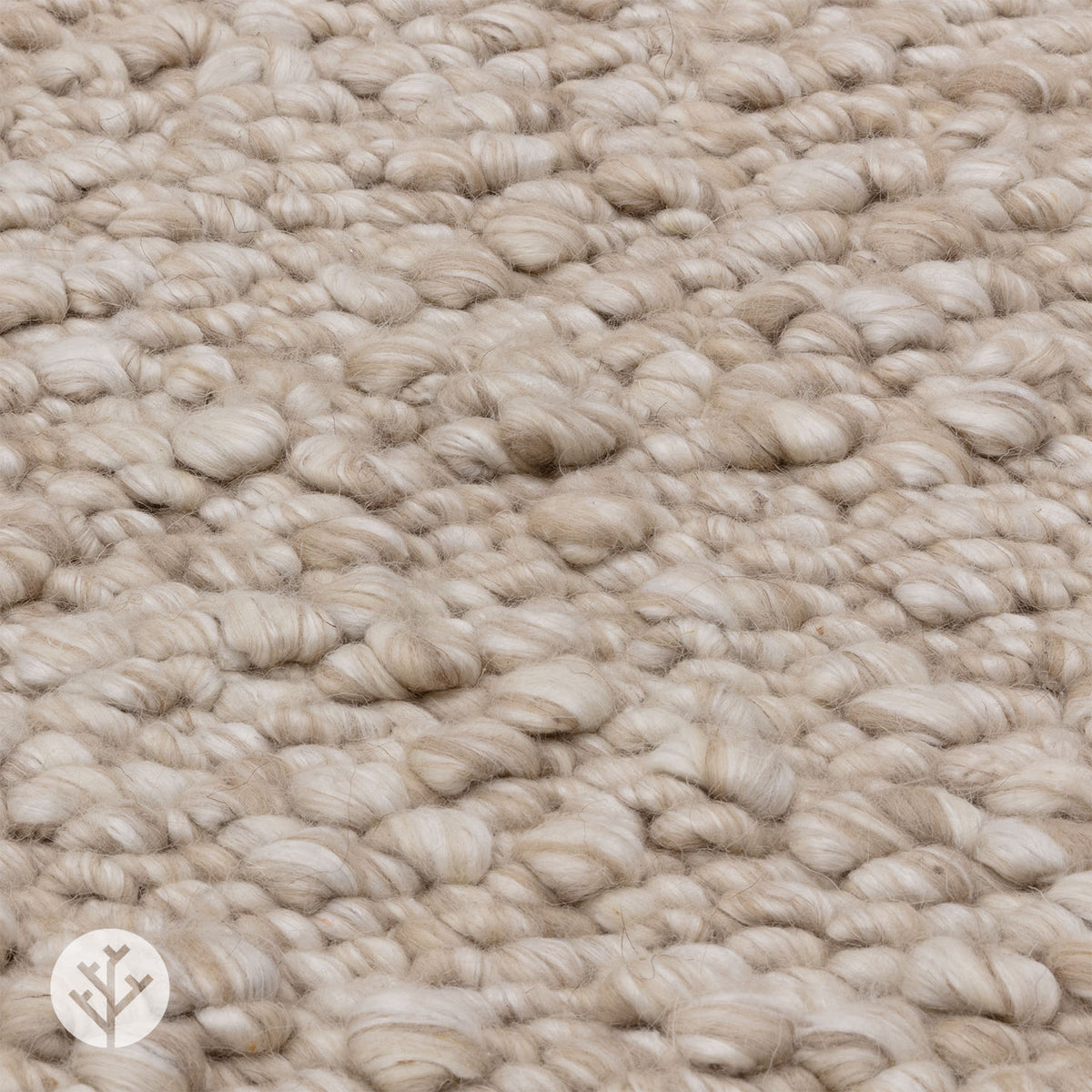 Woollen Taupe Luxury Rug | WVH®