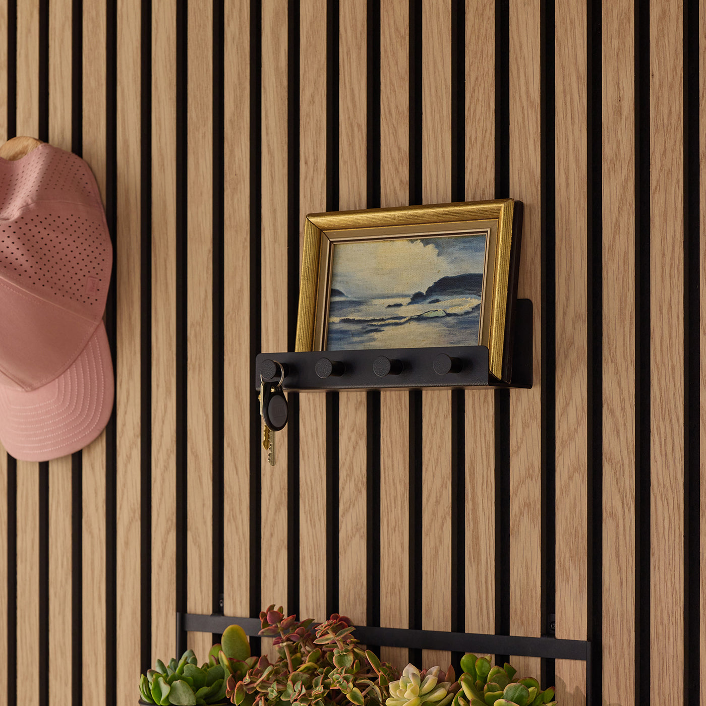 Shelf with Pegs and EVA Felt | Panel Accessories by Acupanel®