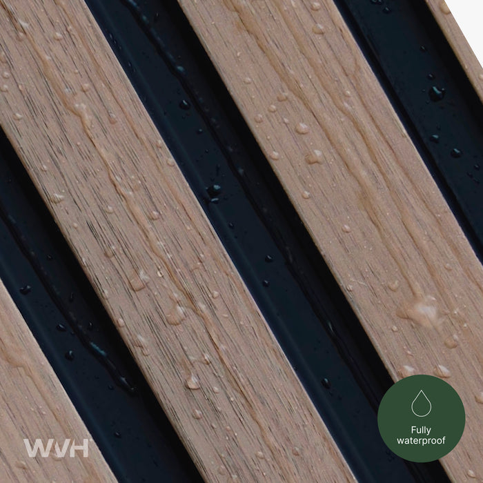 Acupanel® Hydro Walnut Waterproof Wall Panels