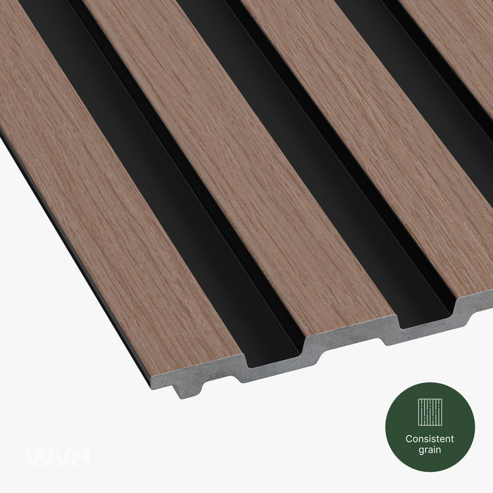Acupanel® Hydro Walnut Waterproof Wall Panels