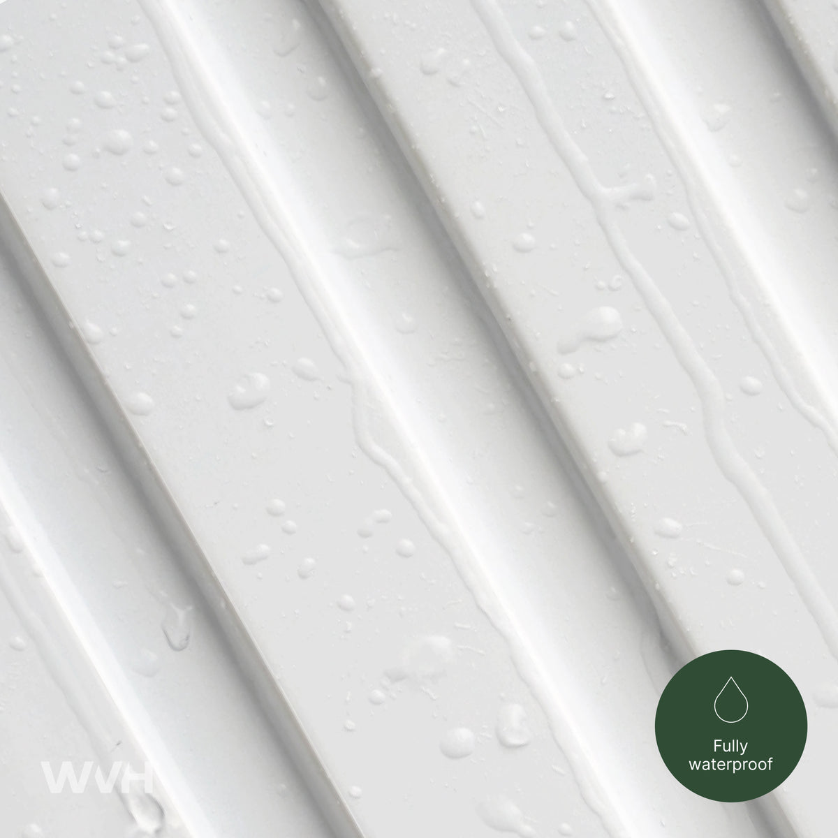 Acupanel® Hydro White Waterproof Wall Panels