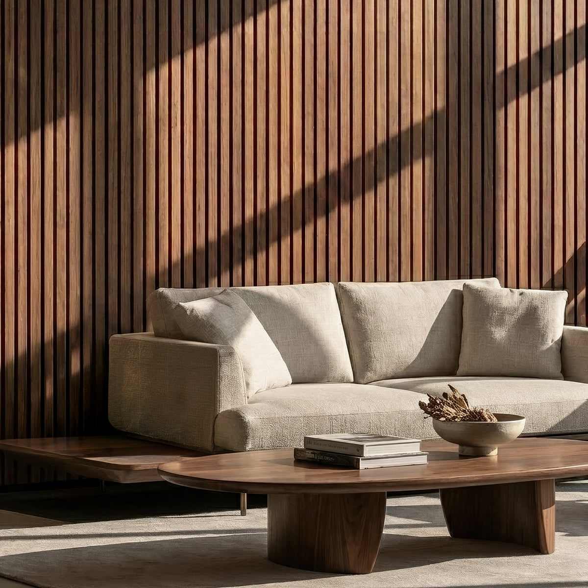 Acupanel® Luxe Plus Walnut Fire-Rated Acoustic Wood Wall Panels