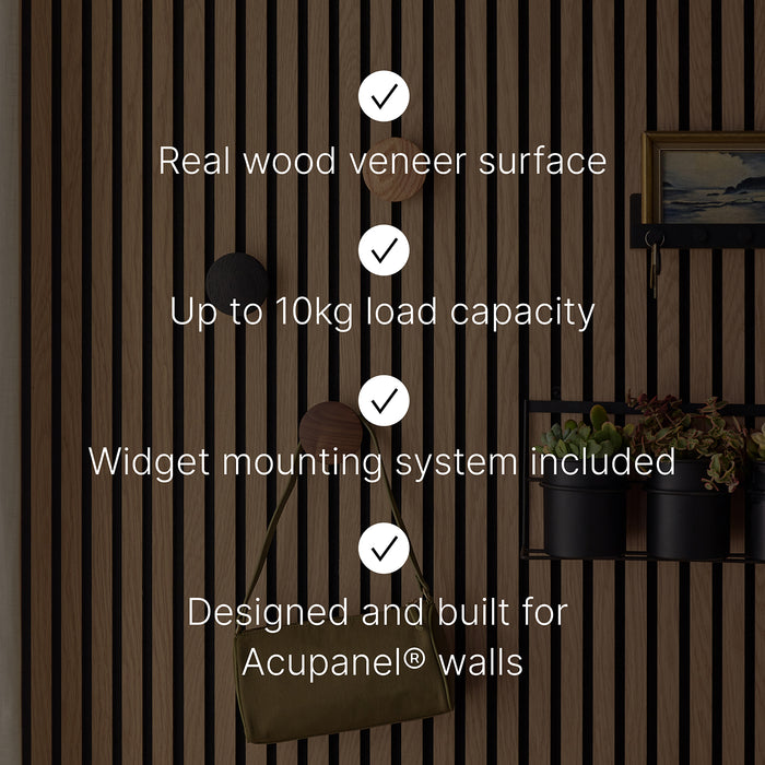 Turned Hook | Panel Accessories by Acupanel®