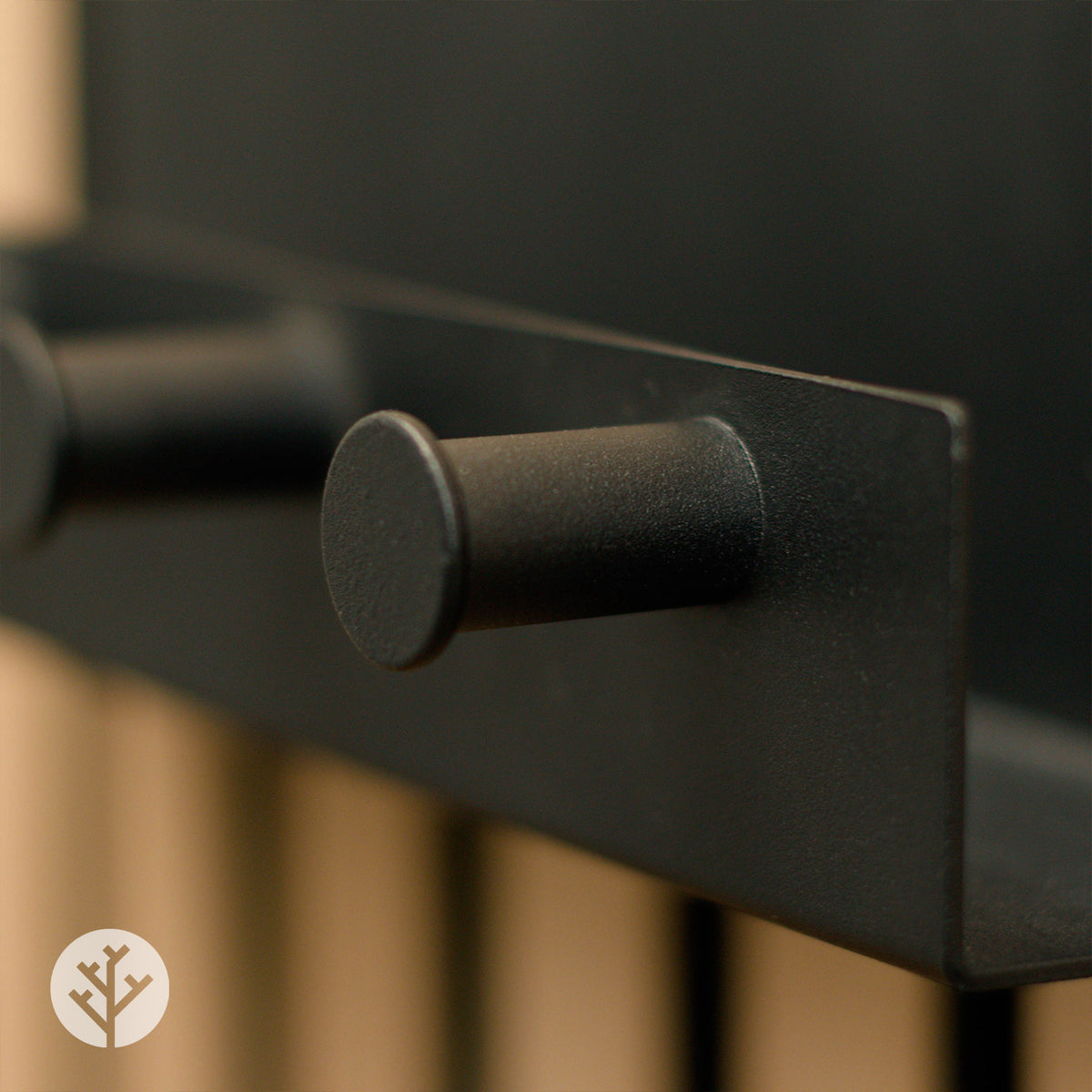 Shelf With Four Pegs | Panel Accessories by Acupanel®