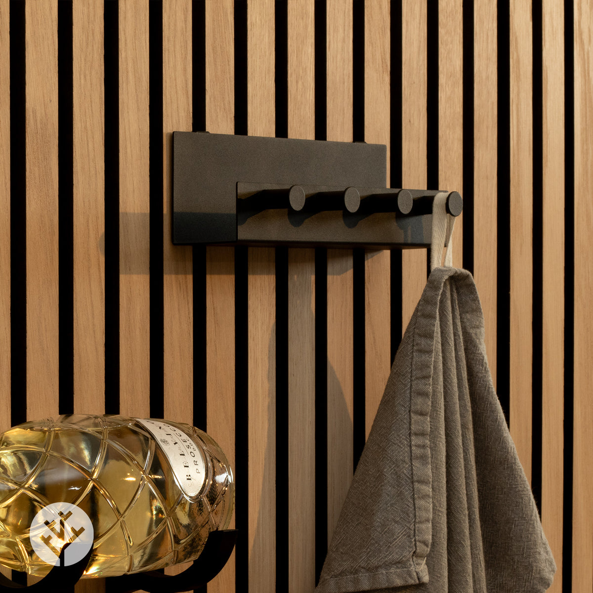 Shelf With Four Pegs | Panel Accessories by Acupanel®