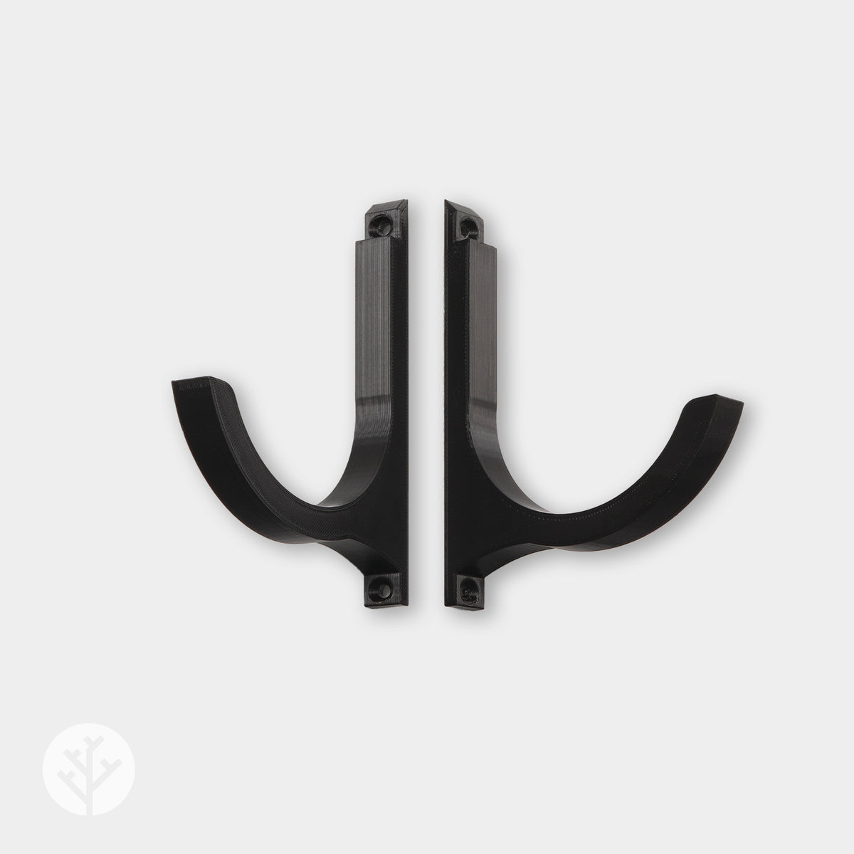 Black Wine Rack (2pc) | Panel Accessories by Acupanel®