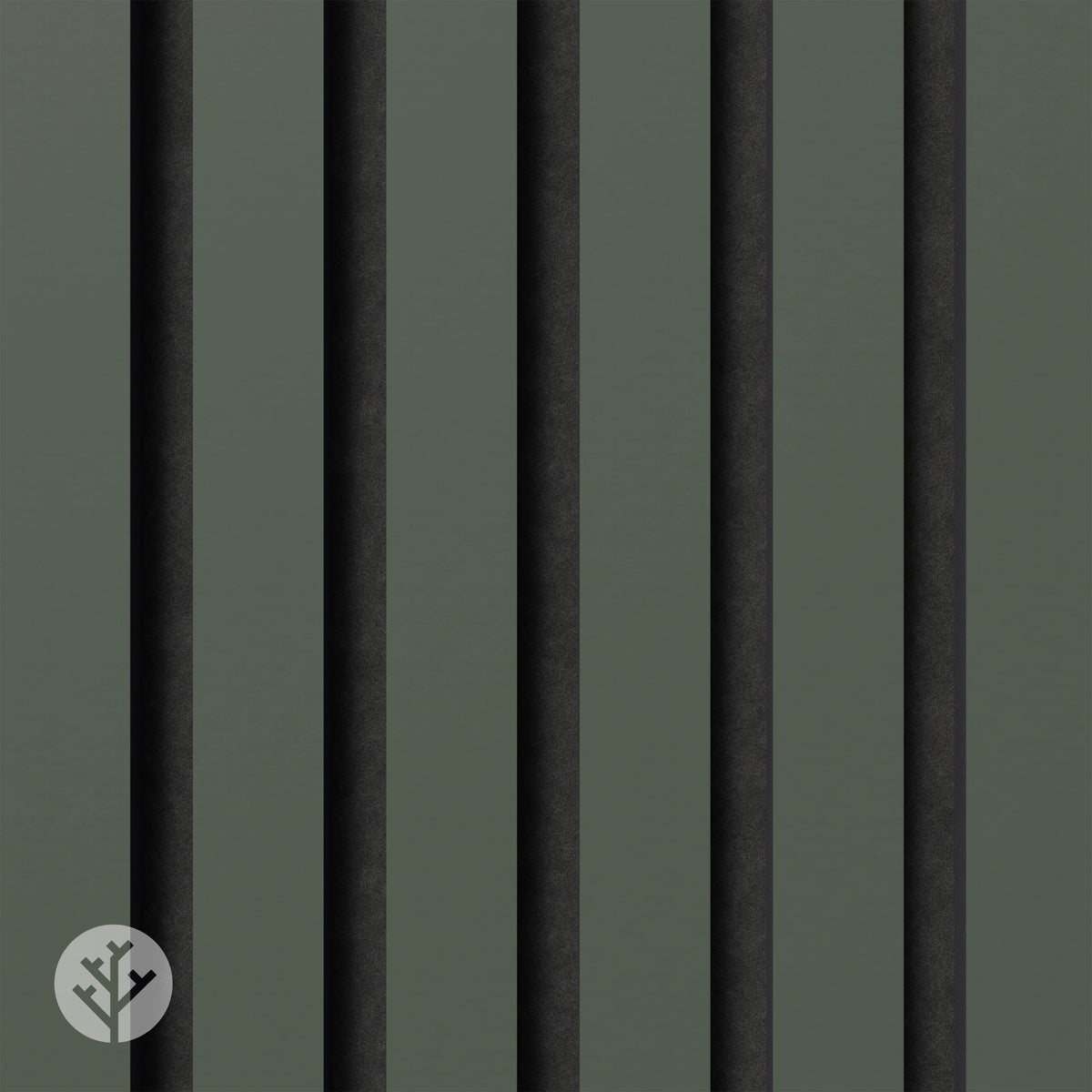 Acupanel® Colour Conifer Green Acoustic Wall Panels