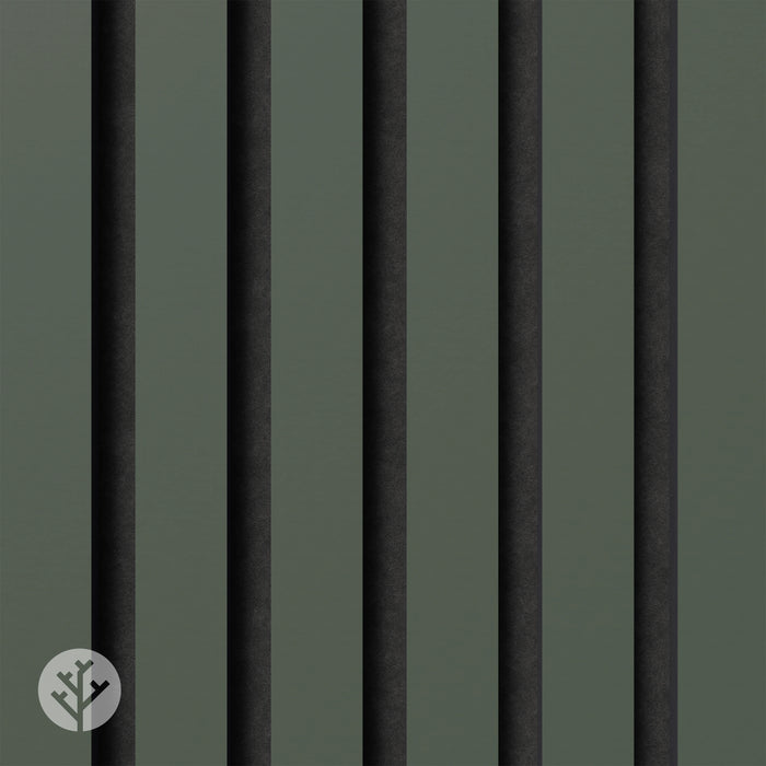 Acupanel® Colour Conifer Green Acoustic Wall Panels