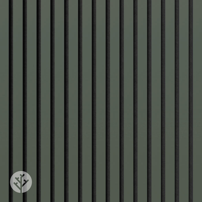 Acupanel® Colour Conifer Green Acoustic Wall Panels