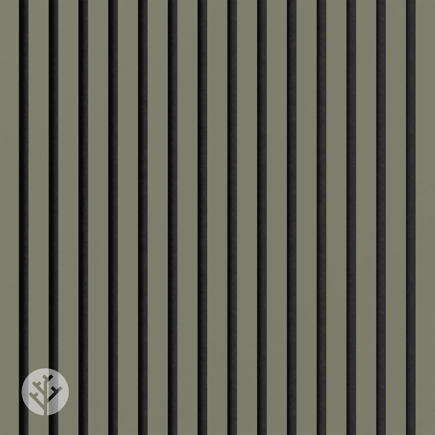 Acupanel® Colour Olive Green Acoustic Wall Panels