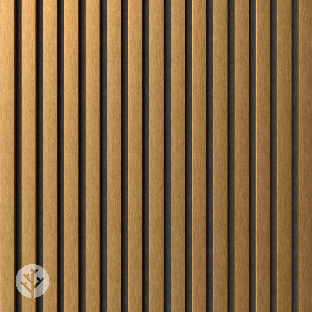 Acupanel® Metal Gold Acoustic Wall Panels