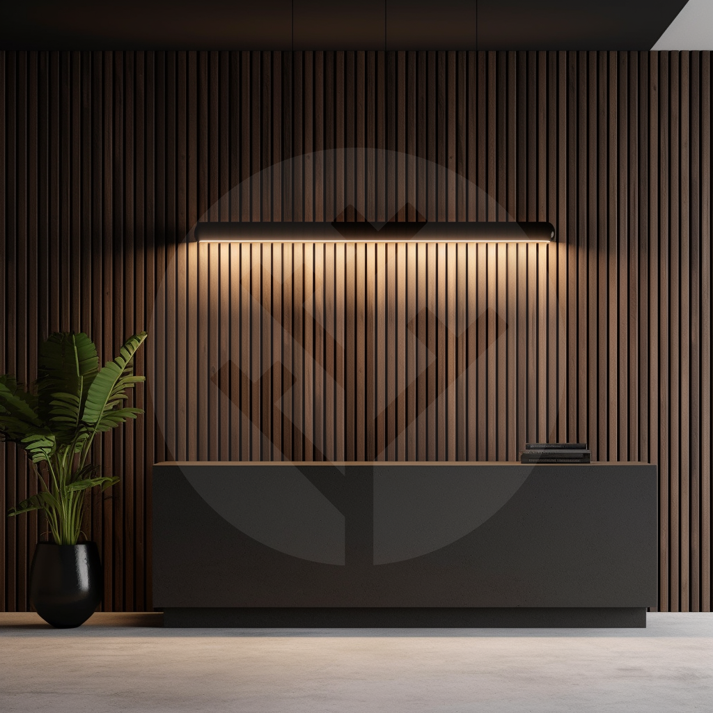 Acupanel® Luxe Natural Walnut Acoustic Wood Wall Panels