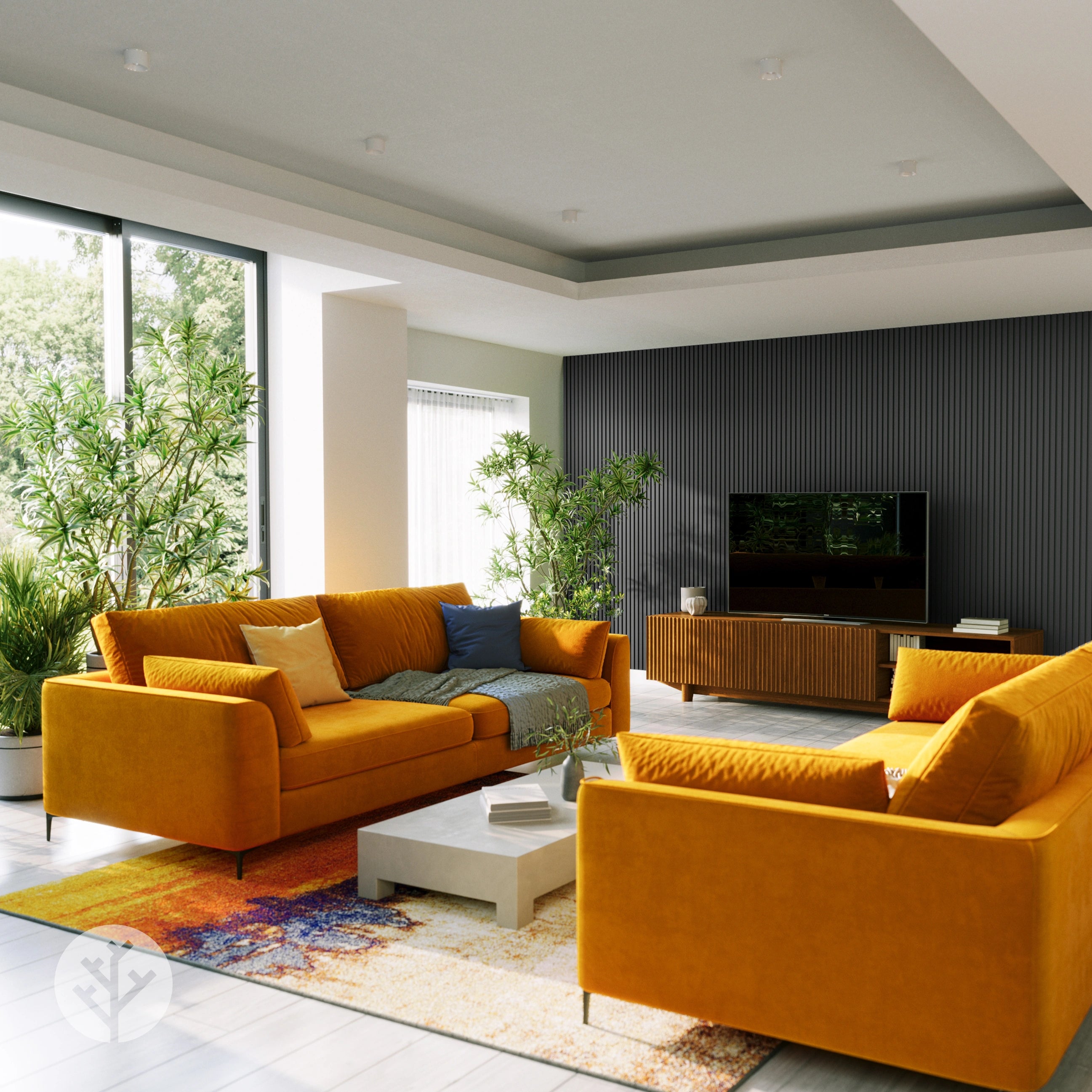 Acupanel® Colour Nero Black Acoustic Wall Panels