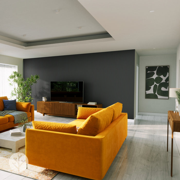 Acupanel® Colour Nero Black Acoustic Wall Panels