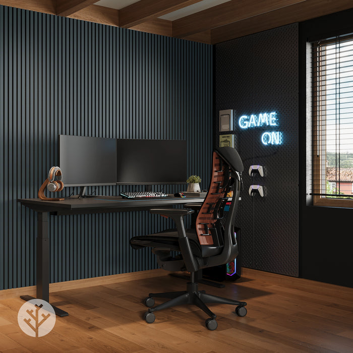 Acupanel® Colour Smokey Blue Acoustic Wall Panels