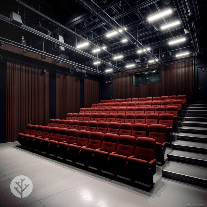 Acupanel® Smoked Oak Fire-Rated Acoustic Wood Wall Panels