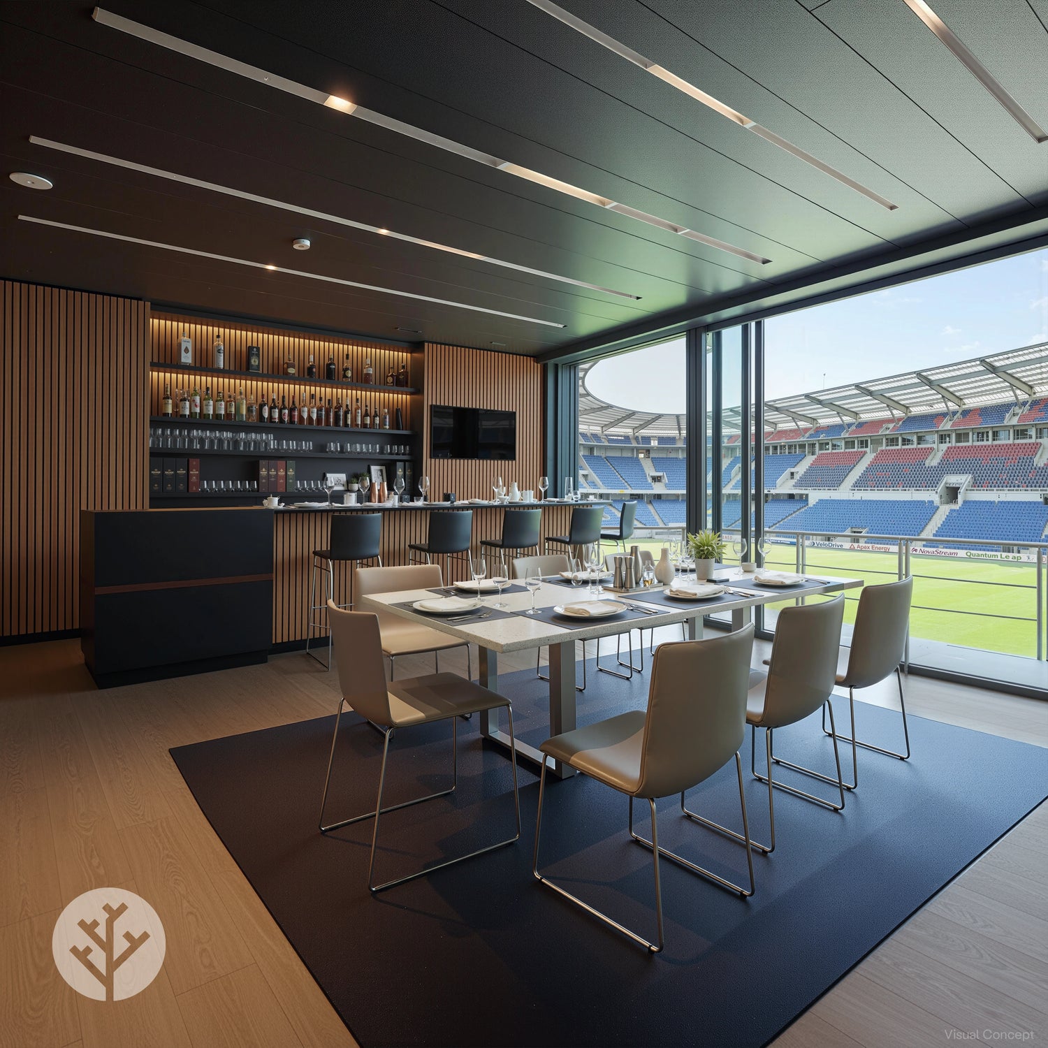 Acupanel® Walnut Fire-Rated Acoustic Wood Wall Panels