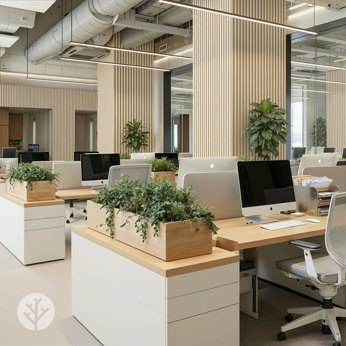 Acupanel® White Oak Fire-Rated Acoustic Wood Wall Panels