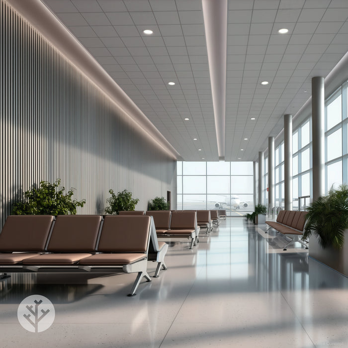 Acupanel® Grey Oak Fire-Rated Acoustic Wood Wall Panels