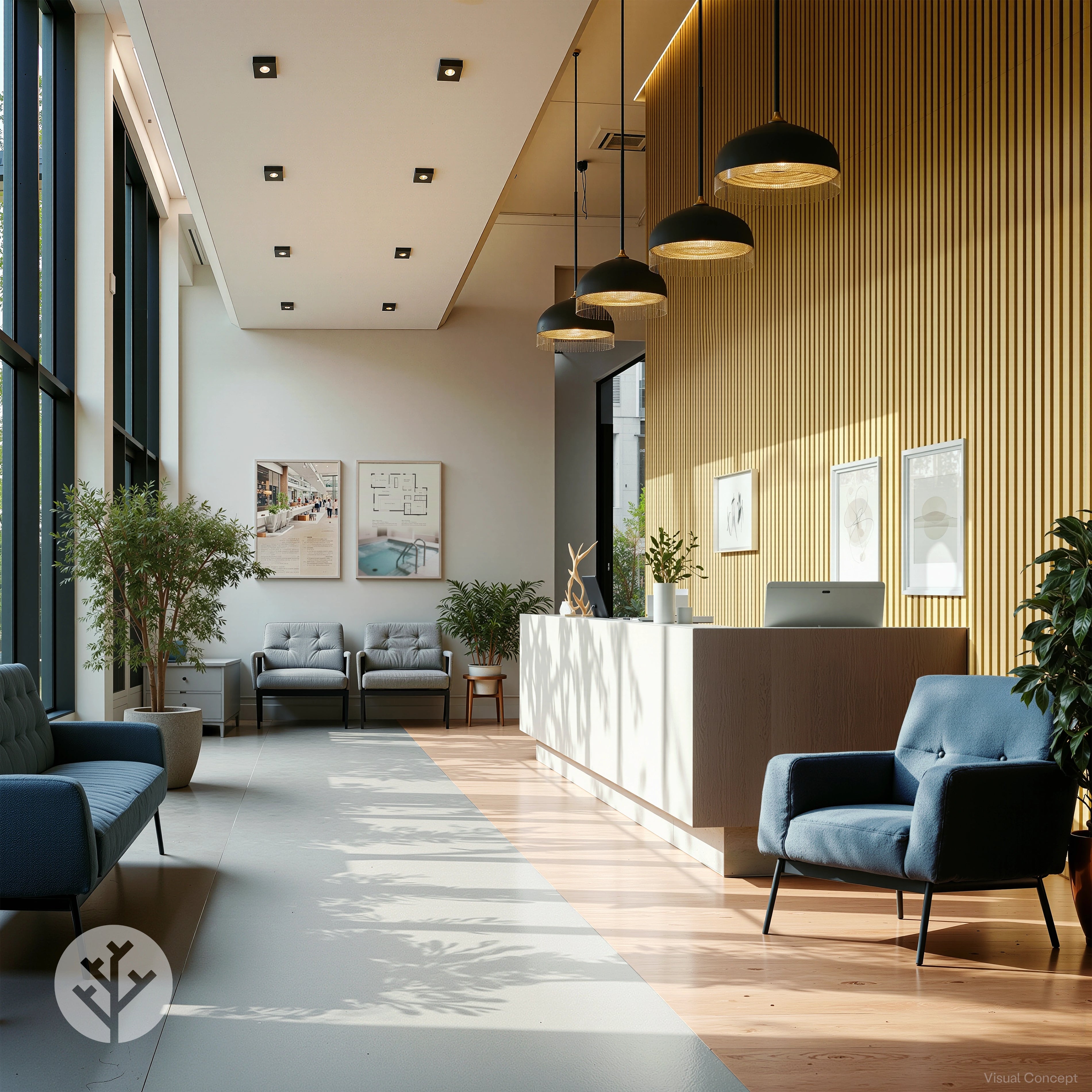 Acupanel® Pine Fire-Rated Acoustic Wood Wall Panels