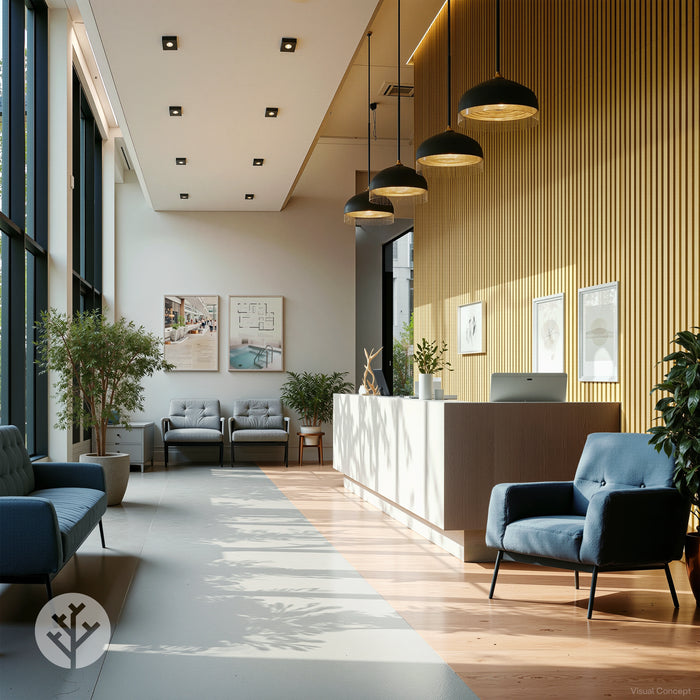 Acupanel® Pine Fire-Rated Acoustic Wood Wall Panels