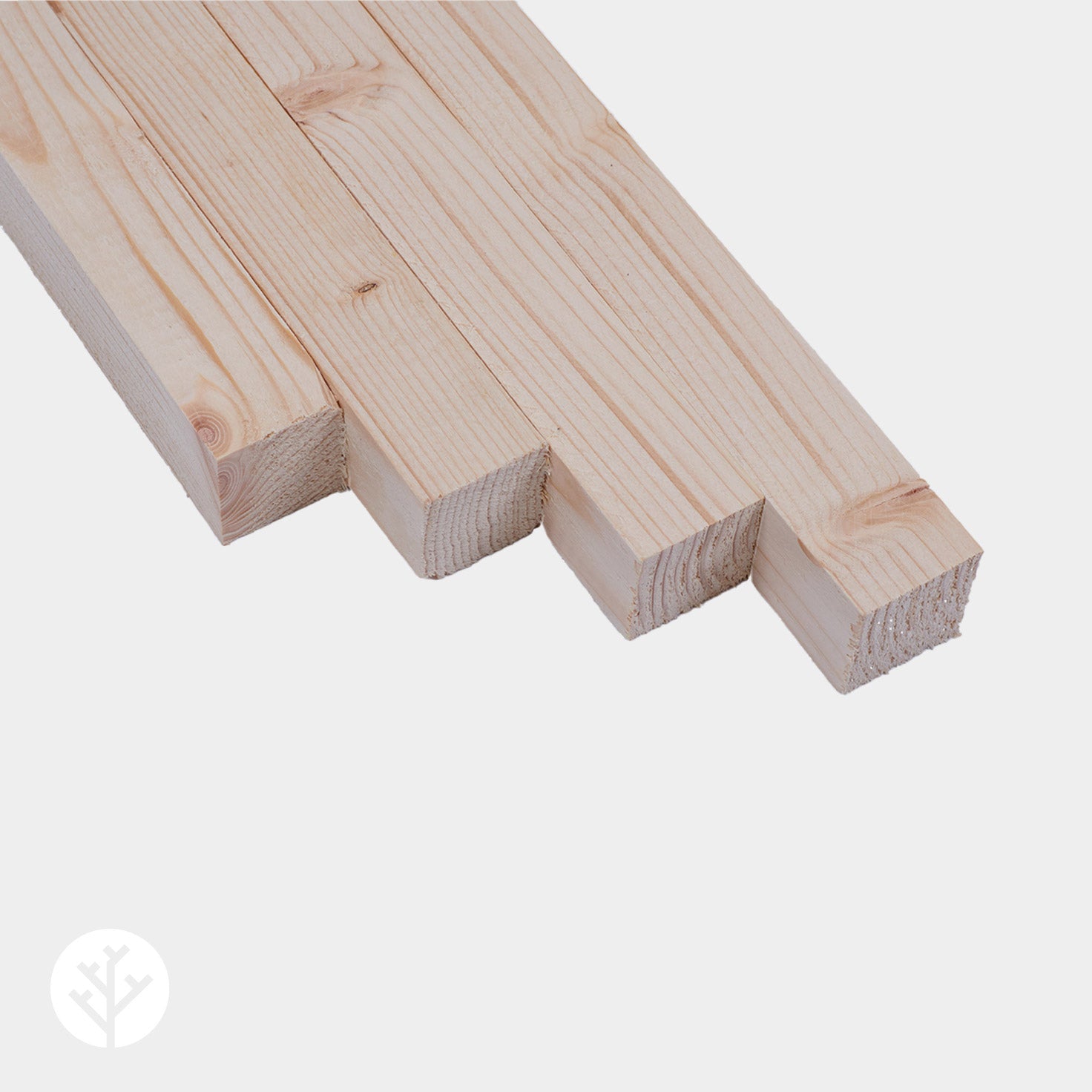 WVH® Wooden Wall Battens | 4-Pack