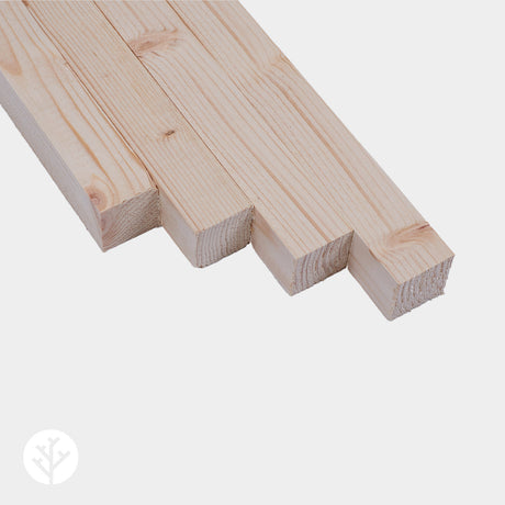 WVH® Wooden Wall Battens | 4-Pack