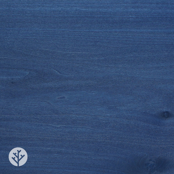 Blue Tulipwood Coloured Wood Veneer