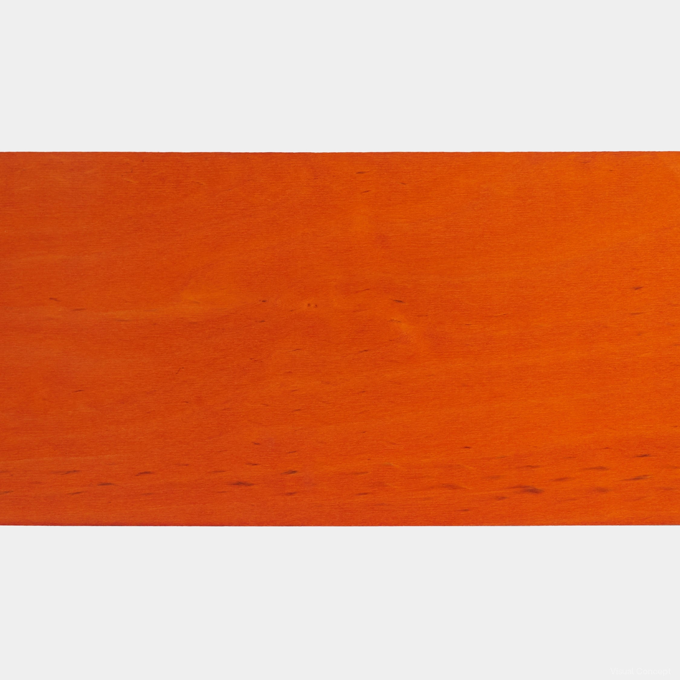 Bright Orange Dyed Constructional Wood Veneer