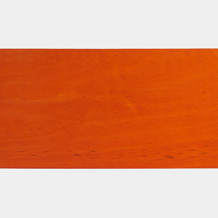 Bright Orange Dyed Constructional Wood Veneer