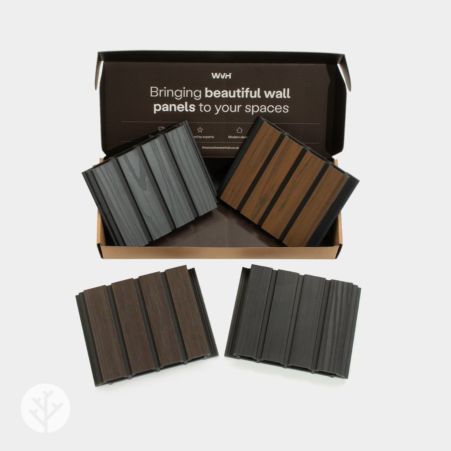Plaank® | Exterior Slat Wall Panel Sample Box