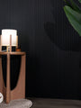 Flutto® Black Mini-Ridge Flexible Tambour Wood Panels