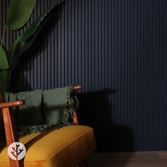 Flutto® Blue Slat Flexible Tambour Wood Panels