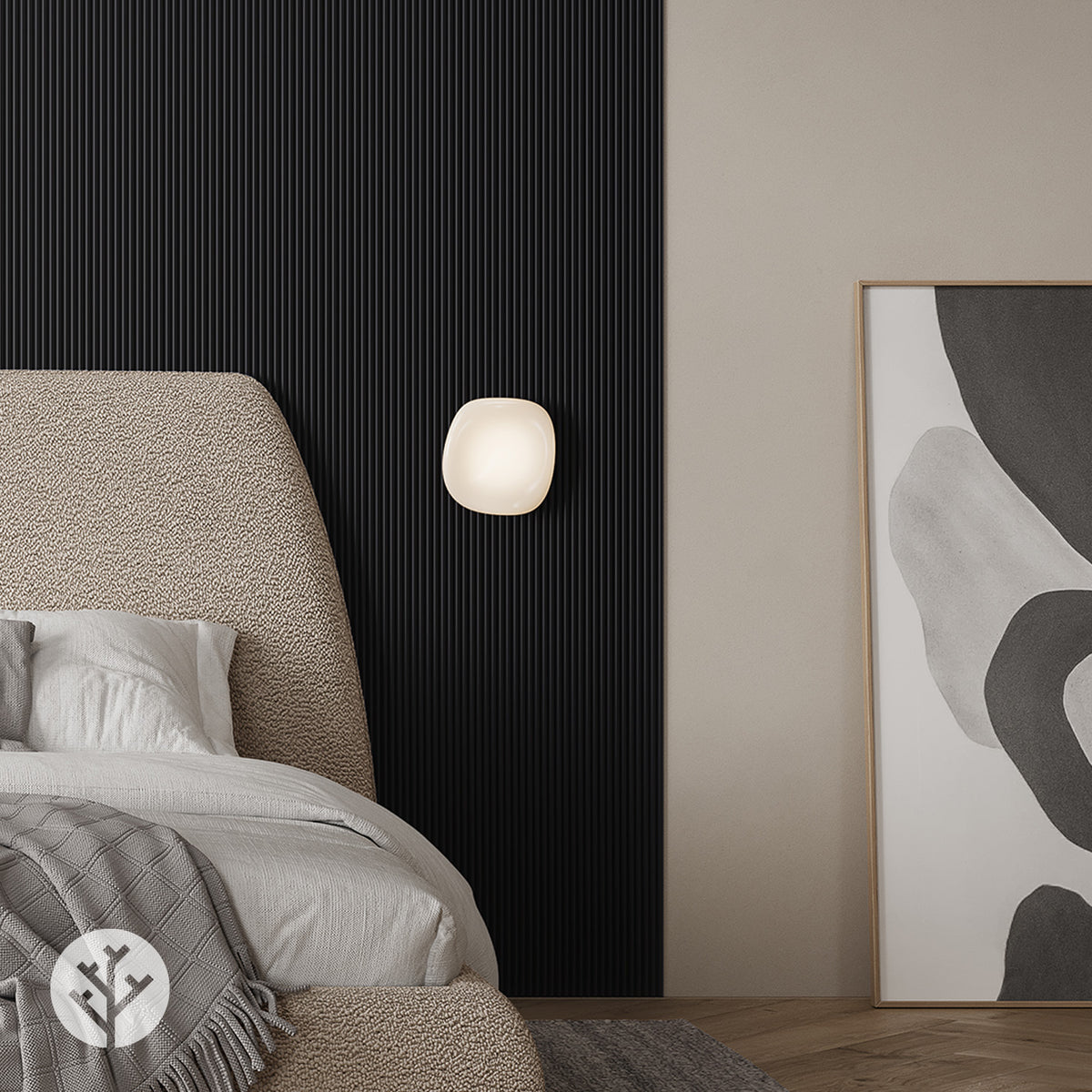 Flutto® Black Mini-Ridge Flexible Tambour Wood Panels