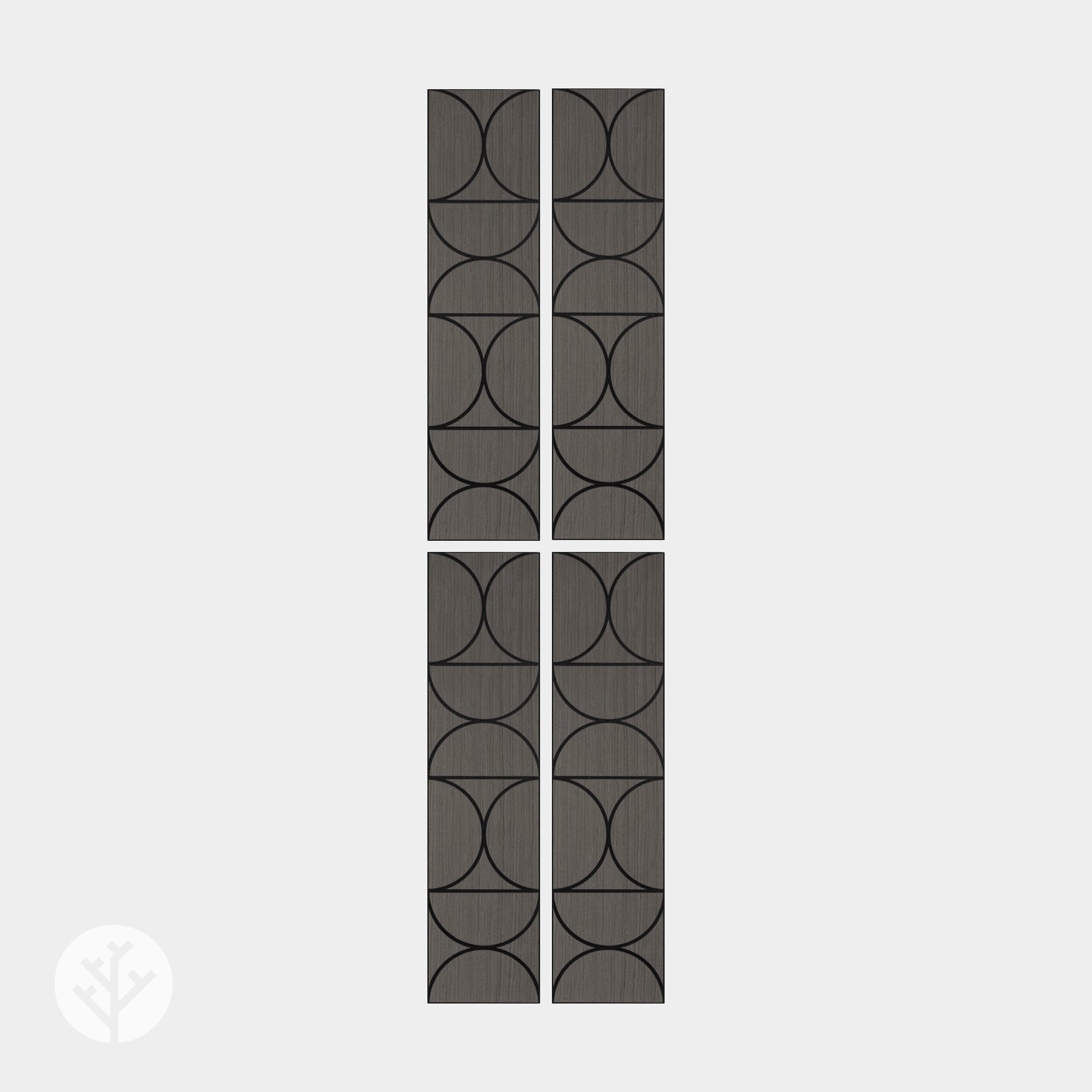 Geo-Lite® Circle Geometric Wall Panels