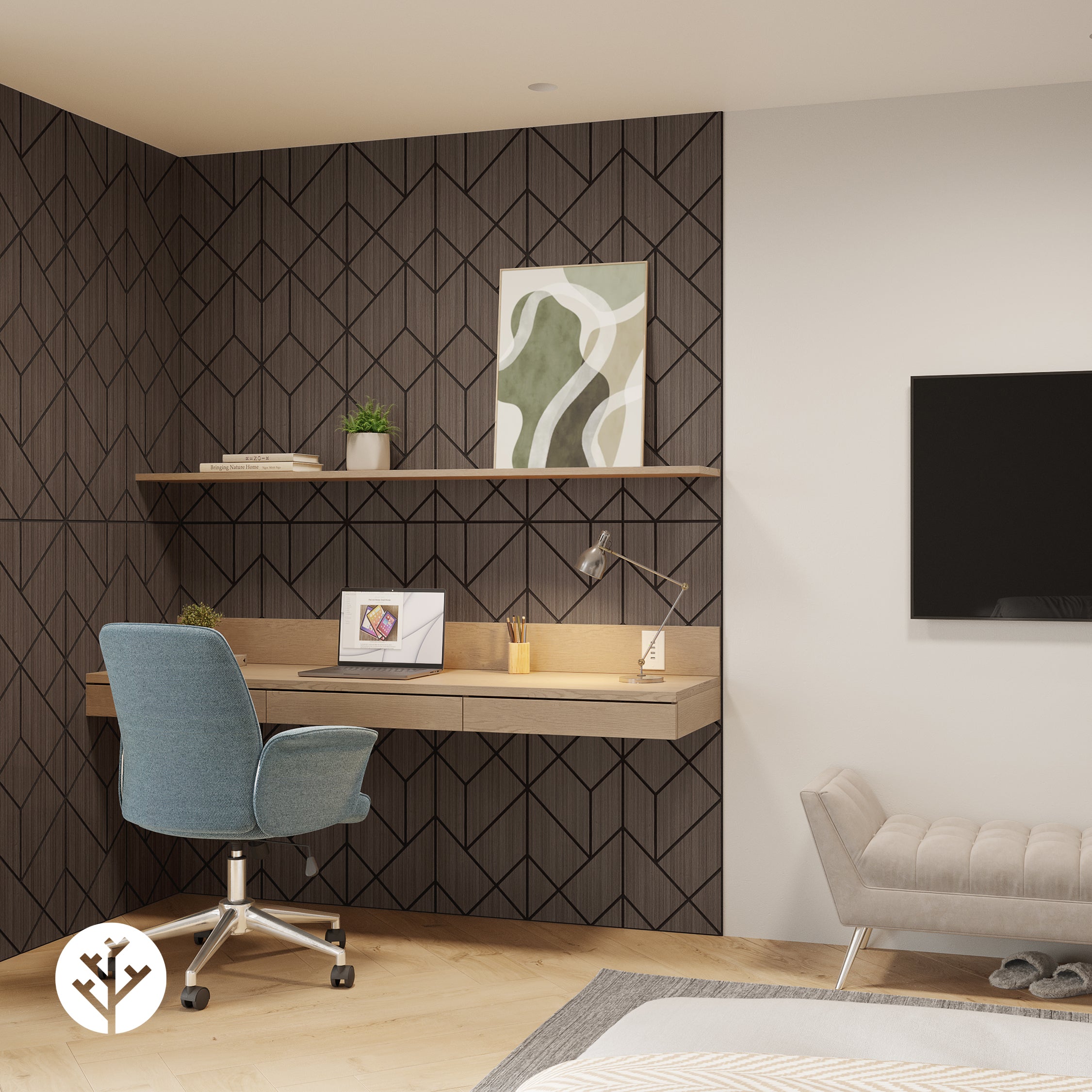 Geo-Lite® Prism Geometric Wall Panels