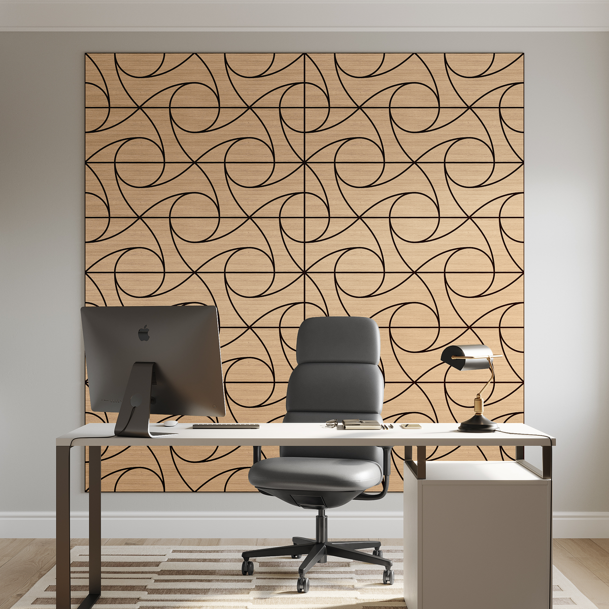 Geo-Lite® Whirl Geometric Wall Panels