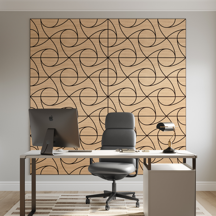 Geo-Lite® Whirl Geometric Wall Panels