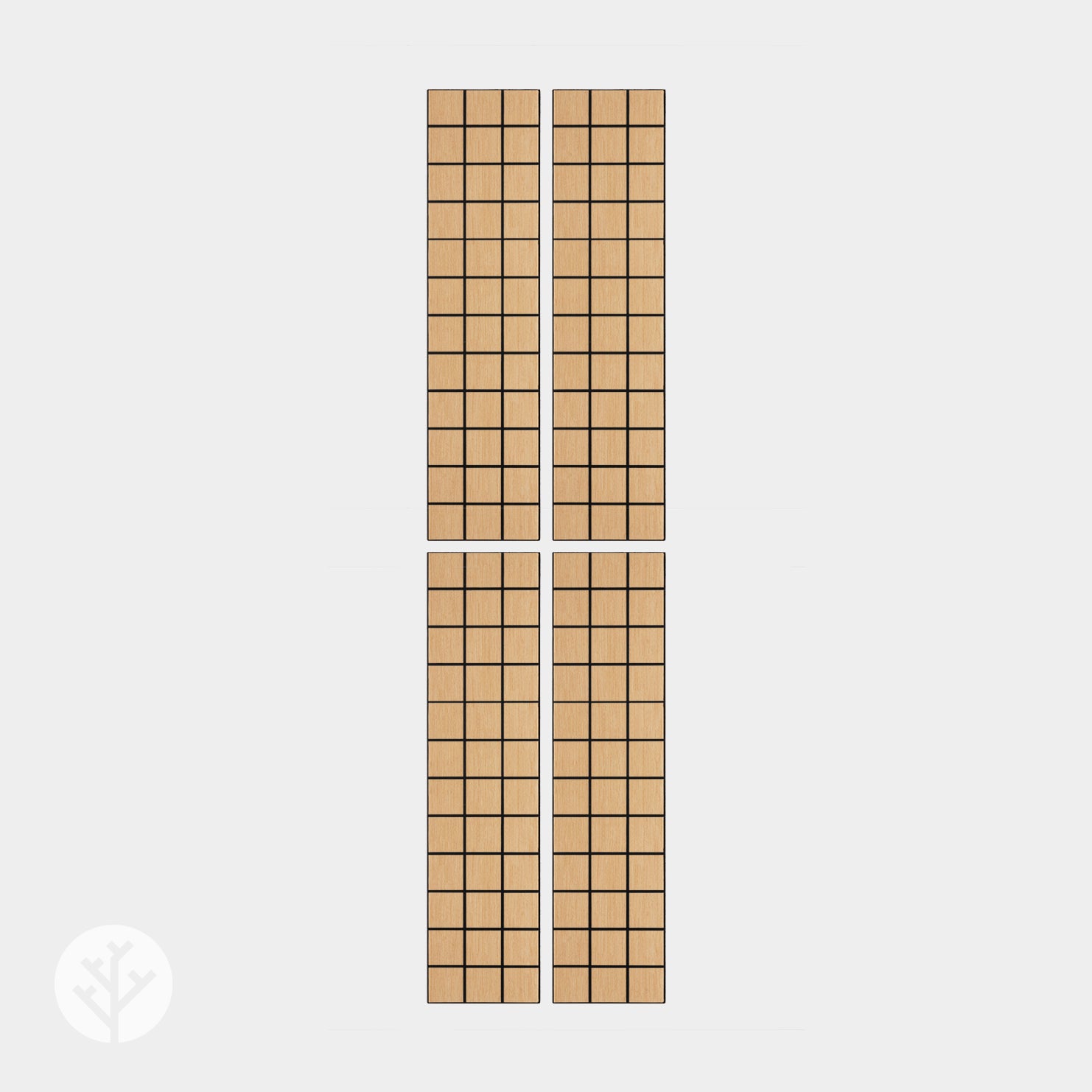 Geo-Lite® Check Geometric Wall Panels