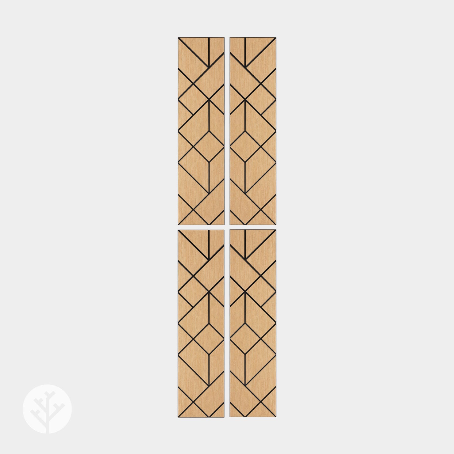 Geo-Lite® Prism Geometric Wall Panels