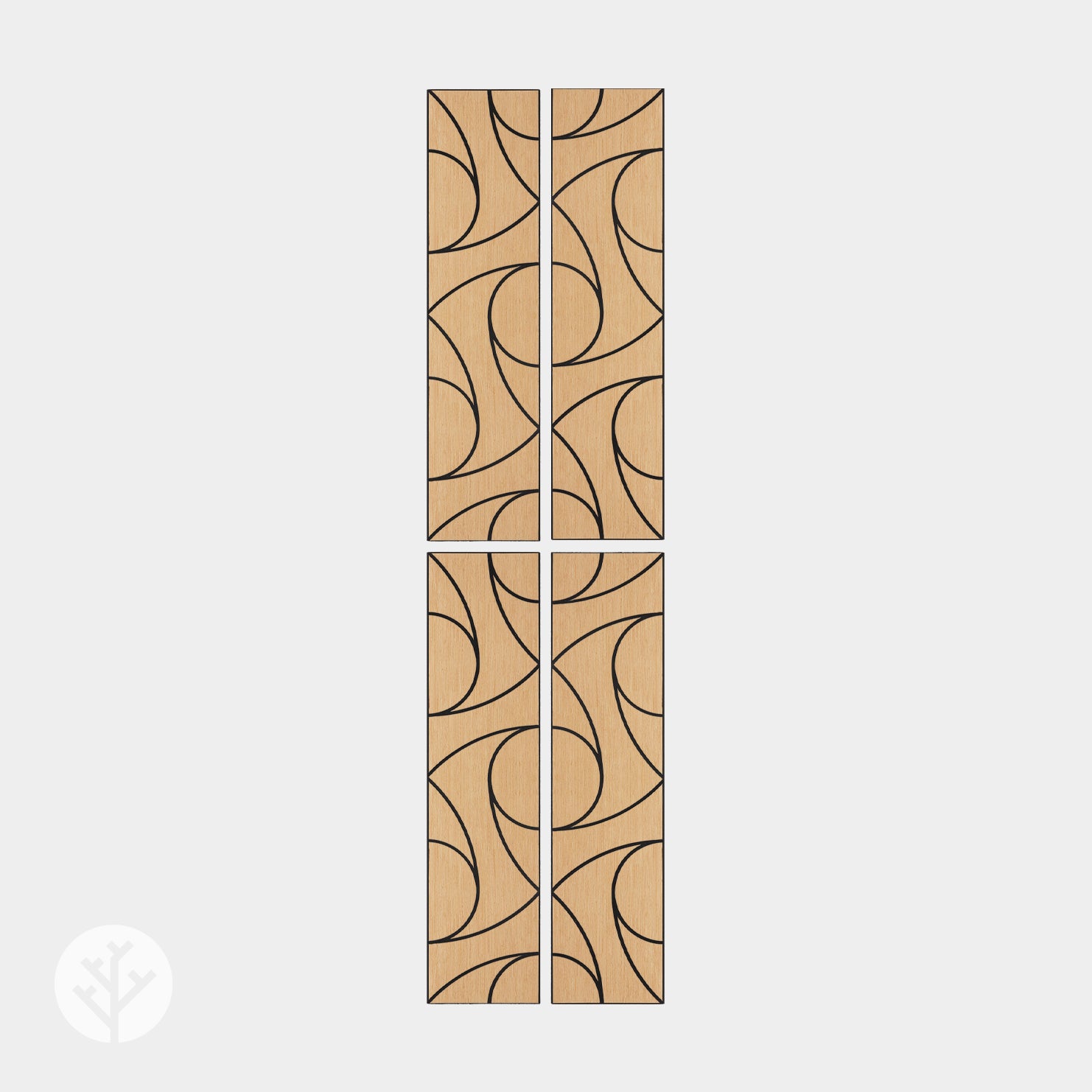 Geo-Lite® Whirl Geometric Wall Panels