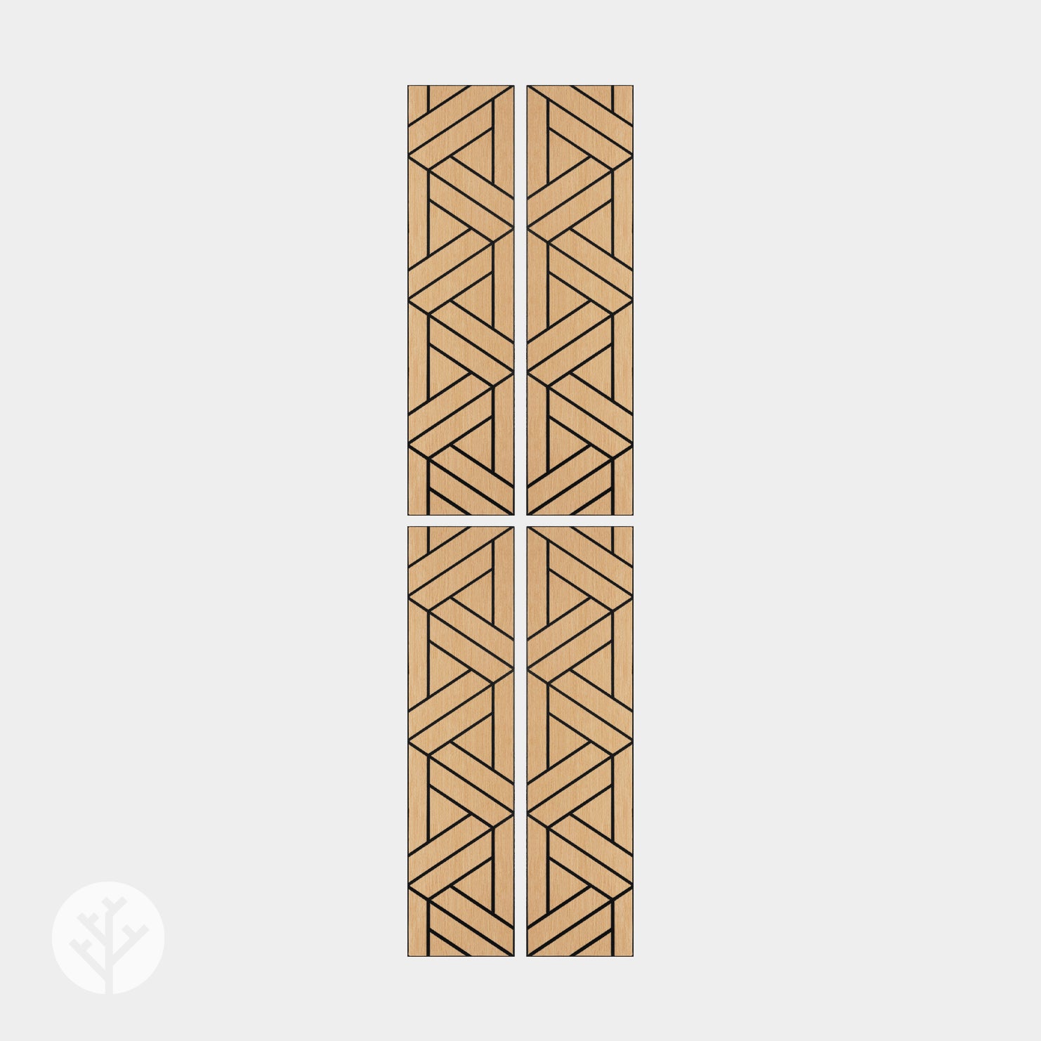 Geo-Lite® Weave Geometric Wall Panels
