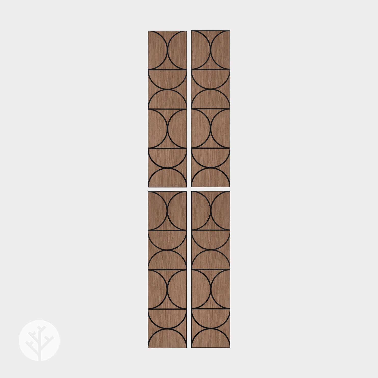 Geo-Lite® Circle Geometric Wall Panels