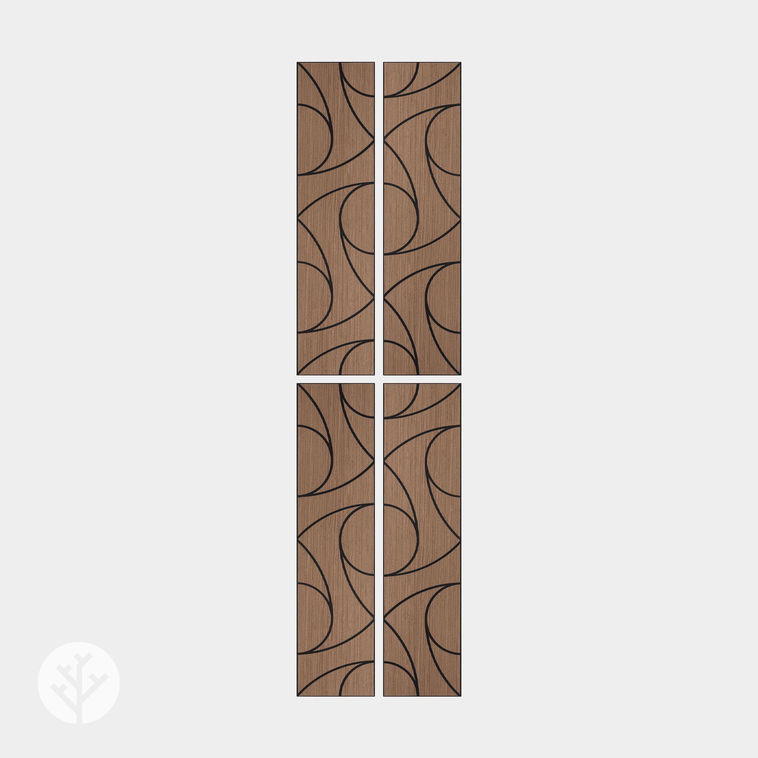Geo-Lite® Whirl Geometric Wall Panels